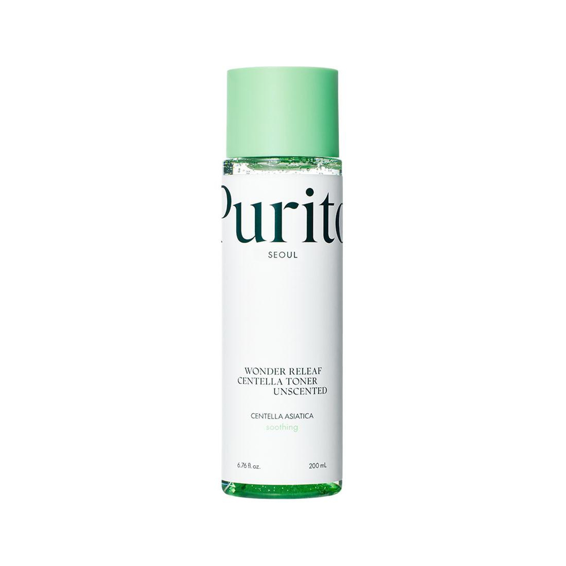 Purito Wonder Releaf Centella Toner Unscented 200ml soothing calming toner
